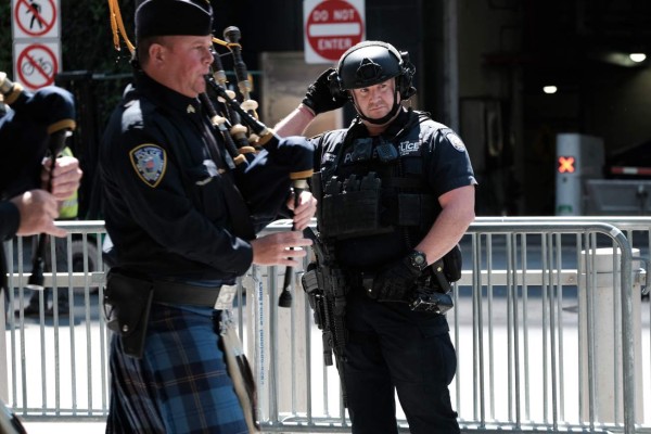 Miles de agentes y unidades de detección de bombas en el 20 aniversario del 11-S